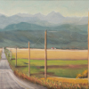 Country Road-16x24-oil- by  M.L. Marg Smith